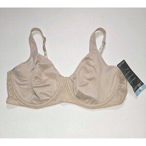 Ellen Tracy Women's T Shirt Bra New Style 59416P2 Size 40C Underwire Beige NWT
